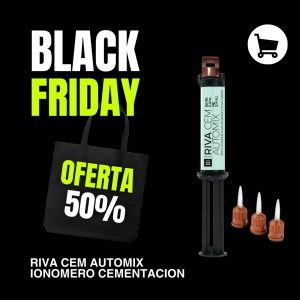 SDI Riva Cem Automix - Vidrio ionómero cementación convencional reforzado con resina.
