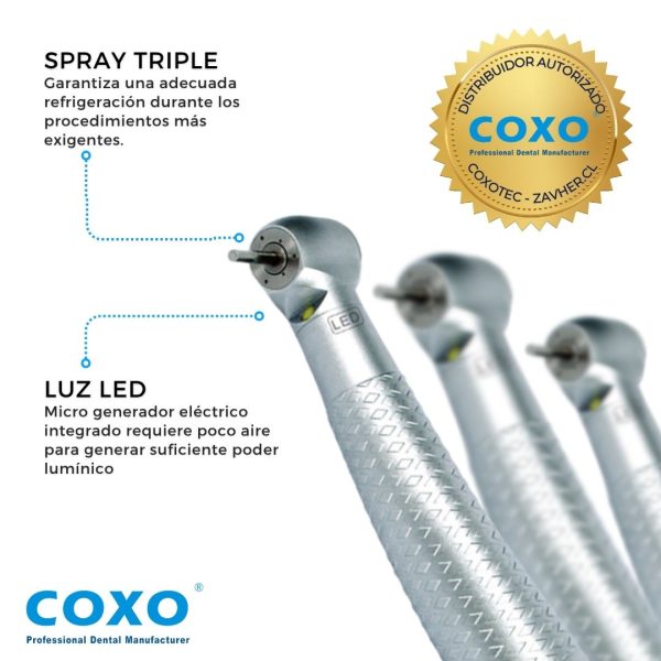 CX207-F Turbina Luz LED