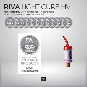 Ionomero Riva Light Cure HV capsulas