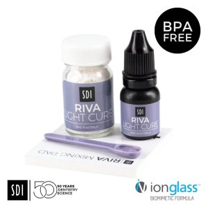 Ionomero Riva Light Cure Polvo Liquido