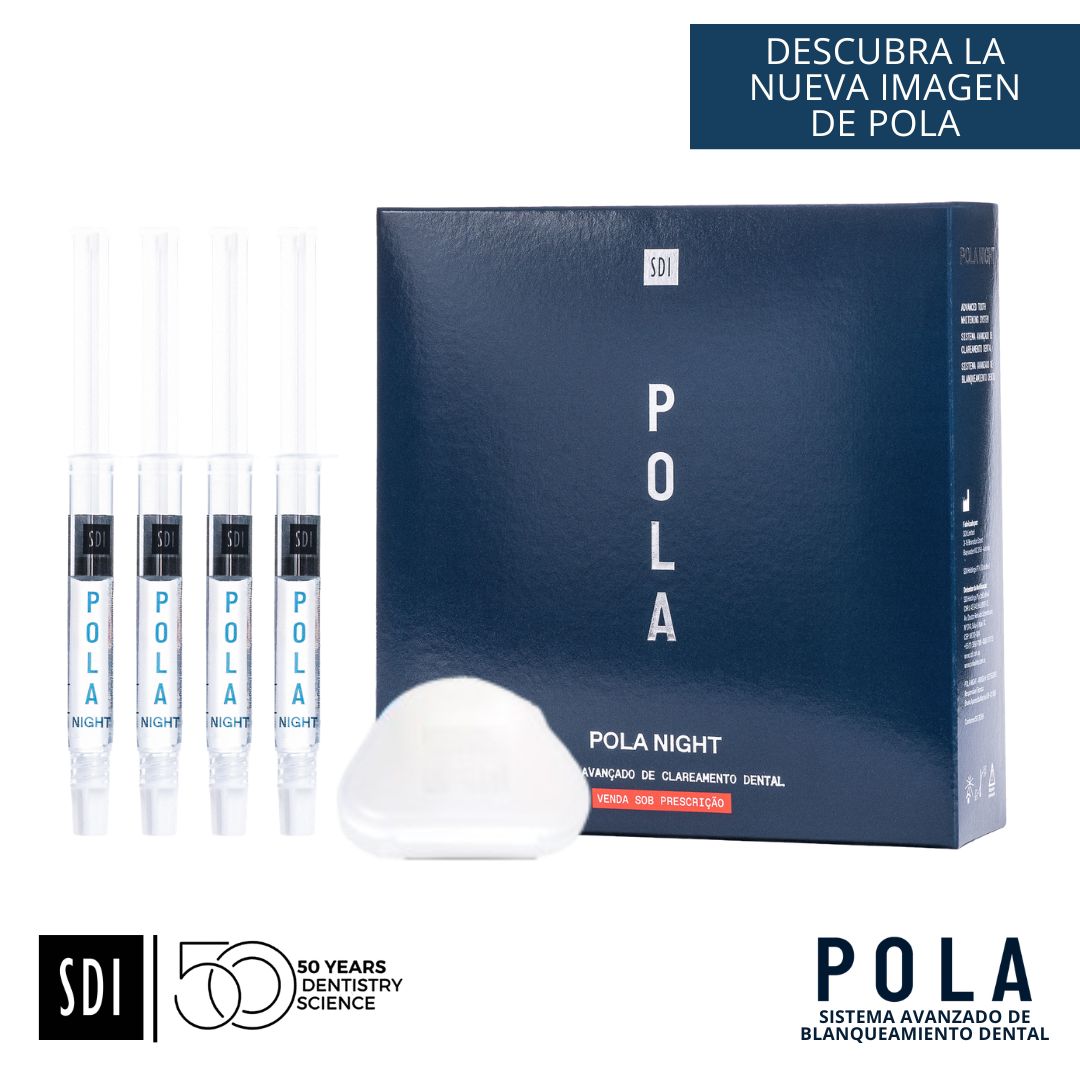 Pola Night Kit 4 Jeringas 3grs Pola Night – Blanqueamiento Dental Peróxido de Carbamida 16% Kit 4 Jeringas 3grs