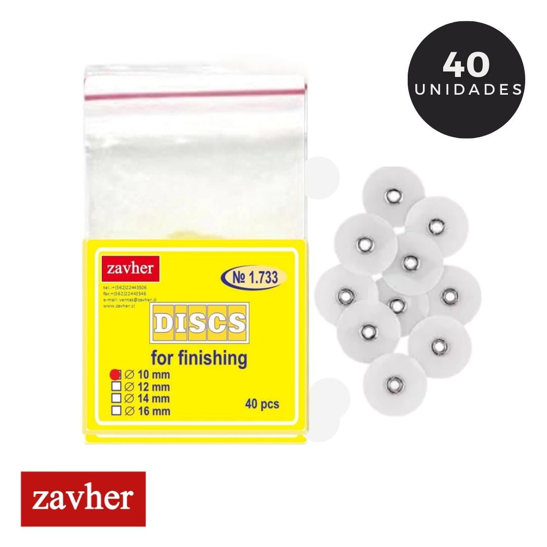 Reposicion Discos Superfinos Sachet 40 Discos Pulido Grano Superfino 40