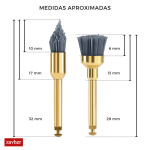 Escobillas Silicon Carbide - (Desgaste / Pulido) - Imagen 3