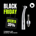 Being Lotus 302PBQ - Turbina Luz LED acople rápido tipo Kavo