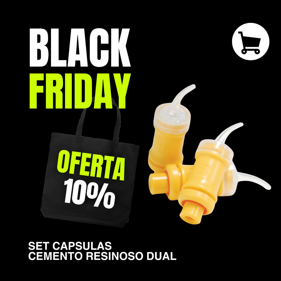 black friday descuento (1080 x 1080 px) (2) SDI seT - Cápsulas de Cemento de Resina Autoadhesivo y Autograbante - Imagen 1